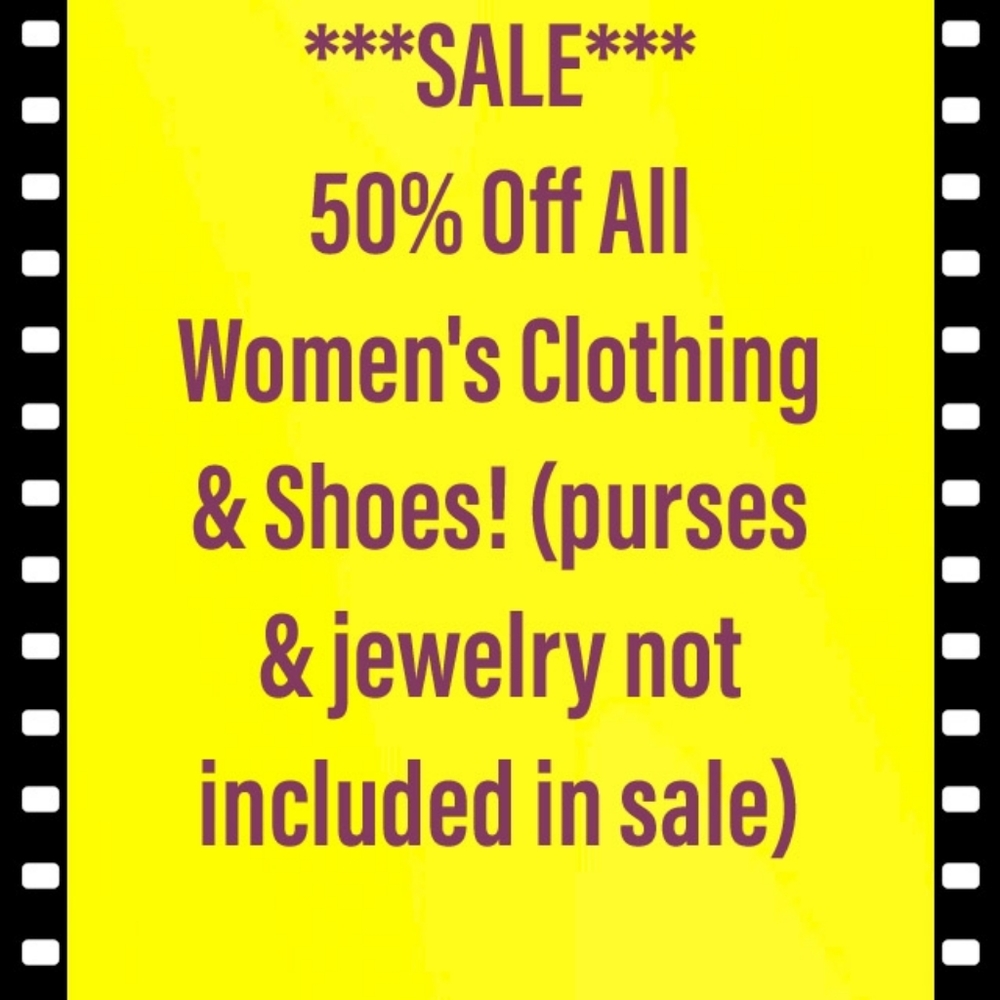 50%OFF 🌷 ~ ALL WOMEN'S CLOTHING & SHOES! 🌷Tulip